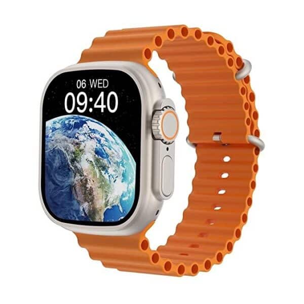 X8 Ultra Smart Watch 49 mm - Ocean Straps - Space Gold Dail